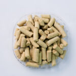 Freeze dried chicken raw meat bone strips